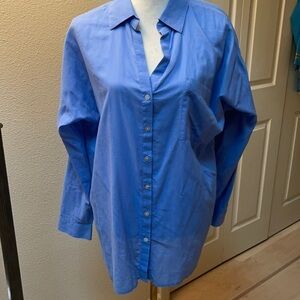 NWT J. JILL blue dress shirt​​